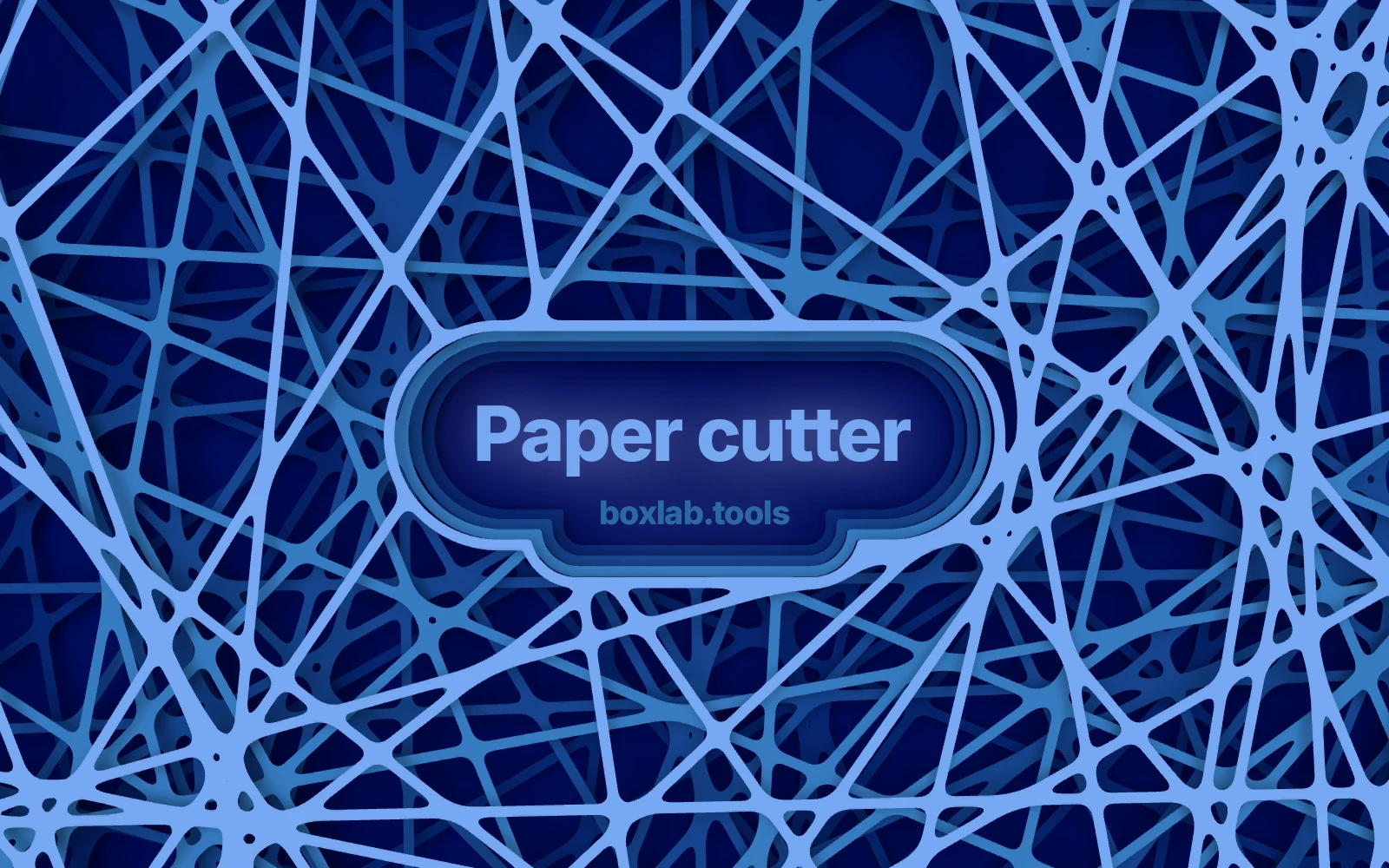 A stack of cut card sheets, lit from the side